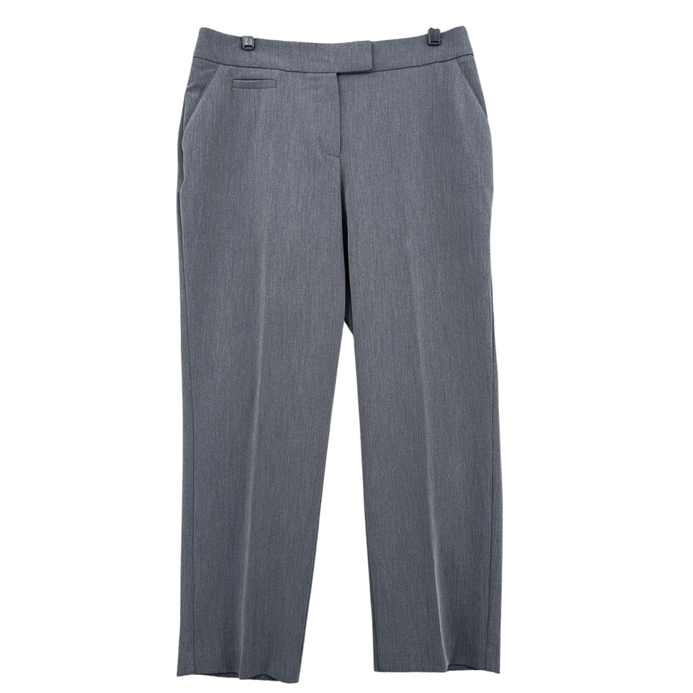 Investments Petites Dress Pants Women 10P S Polyester Rayon Gray